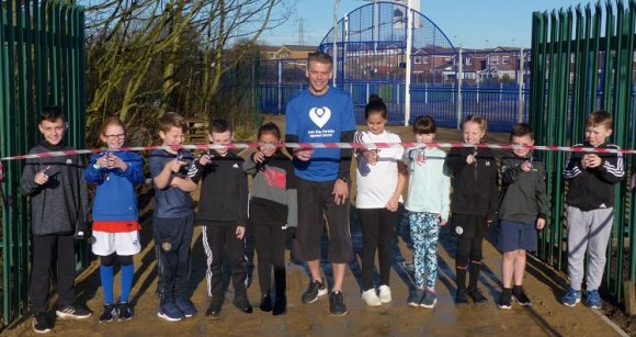 School Council Opening Daily Mile Track web